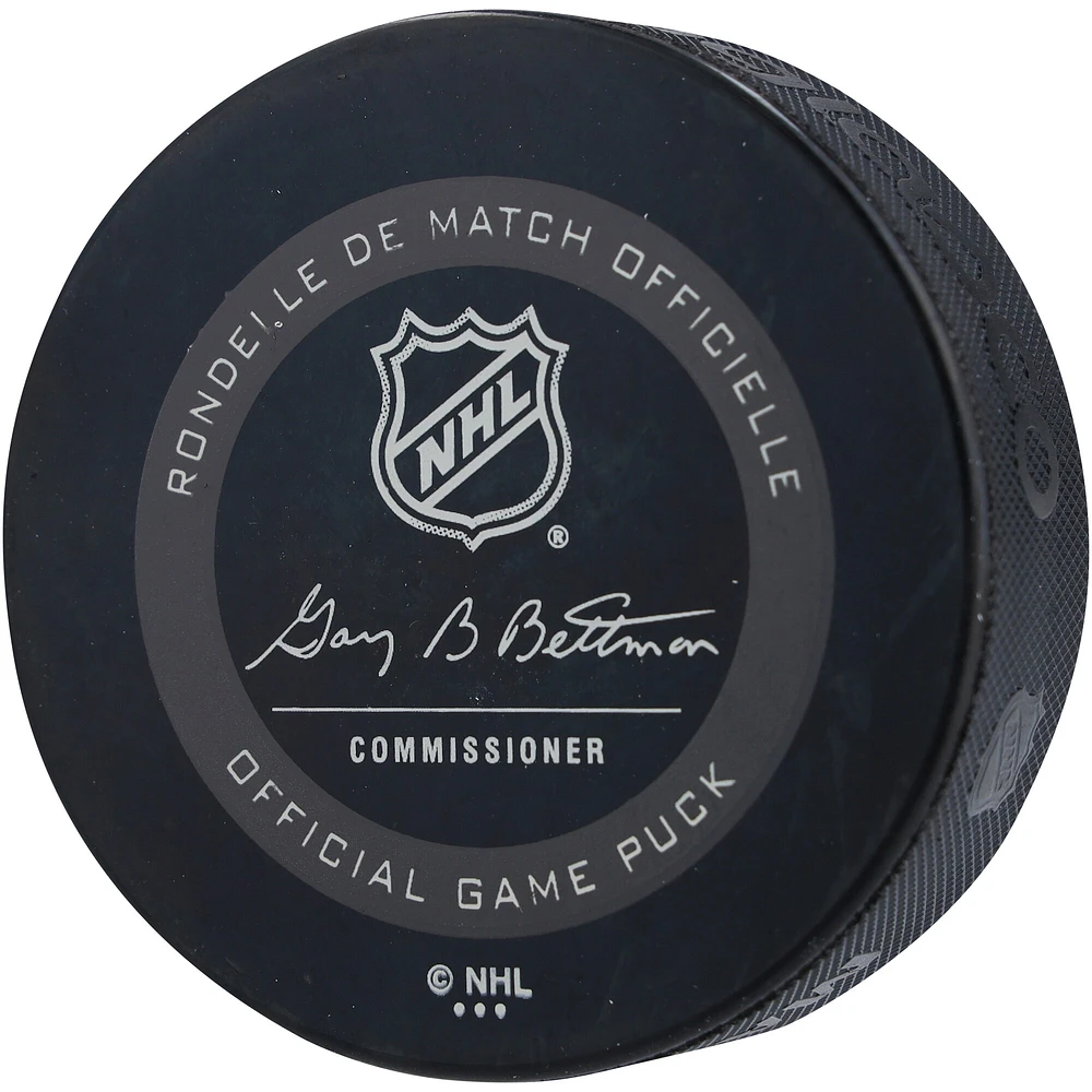 Doug Gilmour Toronto Maple Leafs Autographed Official Game Puck
