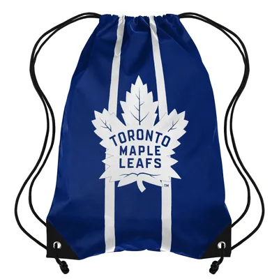 FOCO Toronto Maple Leafs Team Stripe - Drawstring Backpack