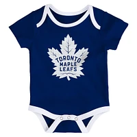 Infant Toronto Maple Leafs Legend 3-Pack Bodysuit Set