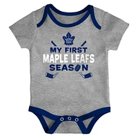 Infant Toronto Maple Leafs Legend 3-Pack Bodysuit Set