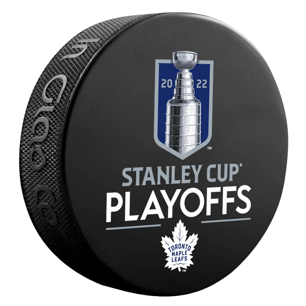 Toronto Maple Leafs Inglasco 2022 Stanley Cup Playoffs Logo Hockey Puck