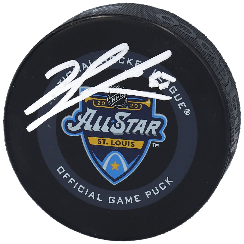 Jordan Binnington Toronto Maple Leafs Autographed 2020 NHL All-Star Game Official Game Puck