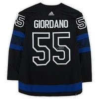 Mark Giordano Toronto Maple Leafs Autographed Black Alternate Adidas Authentic Jersey