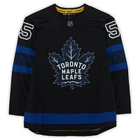 Mark Giordano Toronto Maple Leafs Autographed Black Alternate Adidas Authentic Jersey