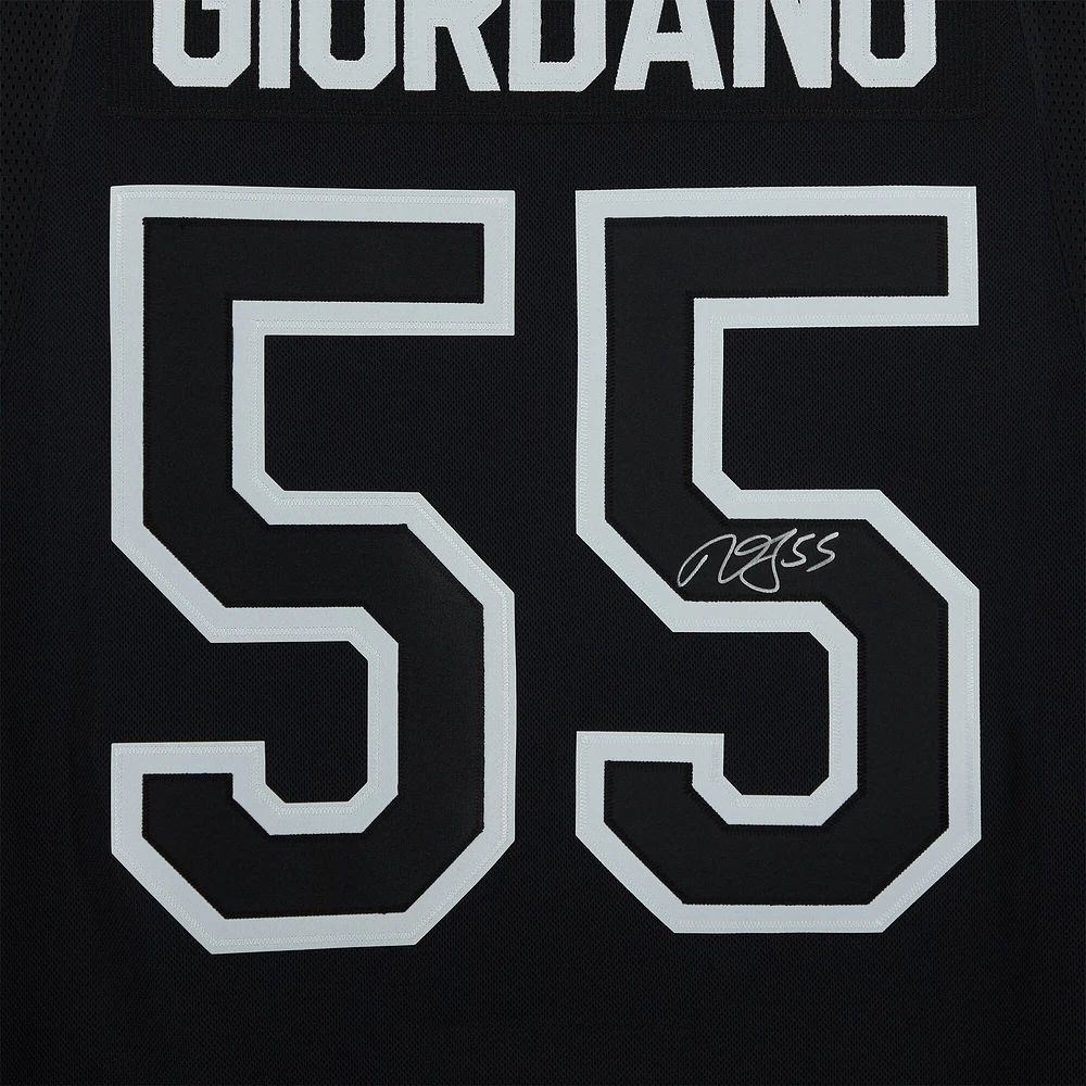 Mark Giordano Toronto Maple Leafs Autographed Black Alternate Adidas Authentic Jersey