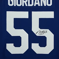 Mark Giordano Toronto Maple Leafs Autographed Blue Adidas Authentic Jersey
