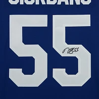 Mark Giordano Toronto Maple Leafs Autographed Blue Fanatics Breakaway Jersey