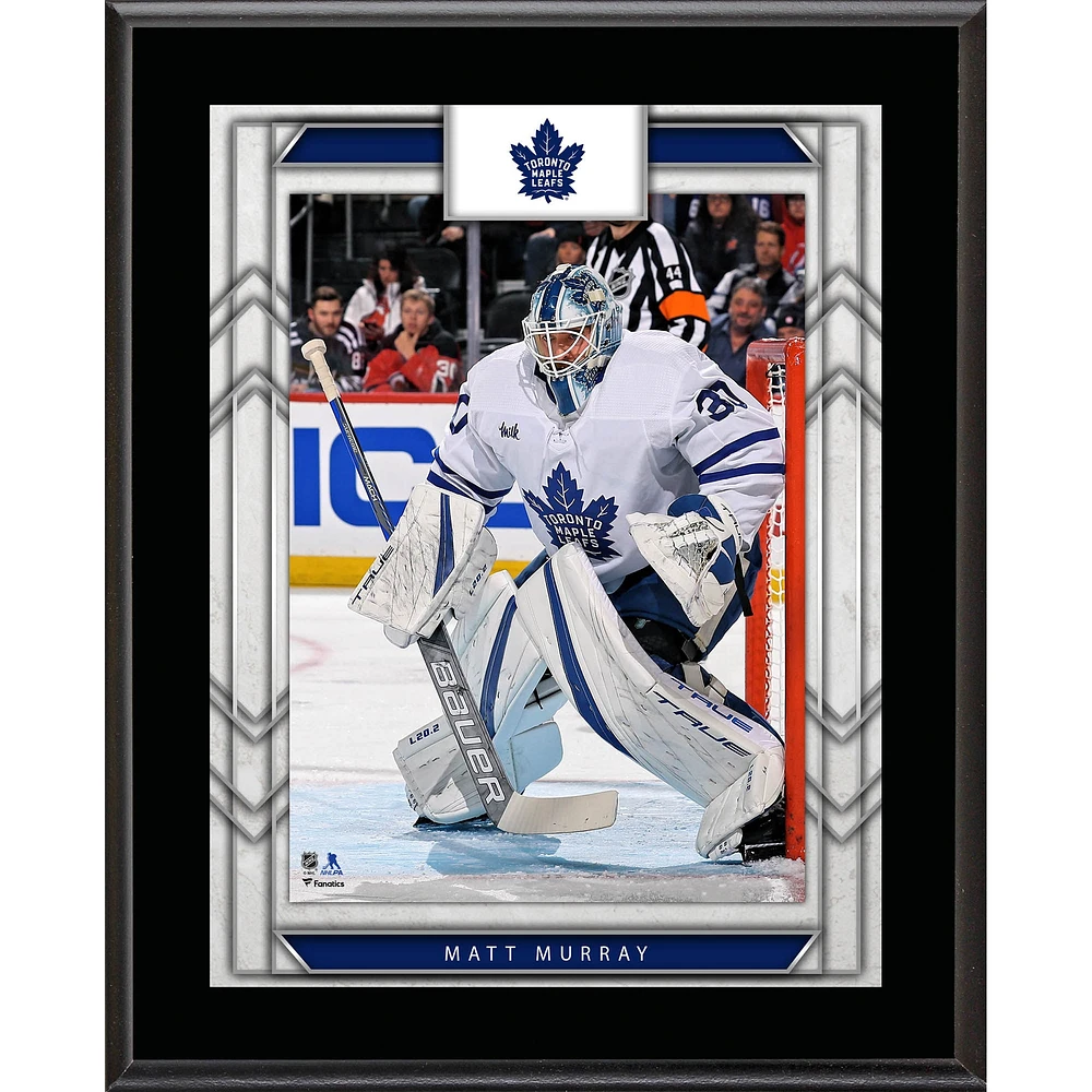 Matt Murray Toronto Maple Leafs 10.5" x 13" Sublimated Player Plaque