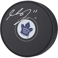 Max Domi Toronto Maple Leafs Autographed Hockey Puck 