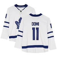 Max Domi Toronto Maple Leafs Autographed White Fanatics Breakaway Jersey