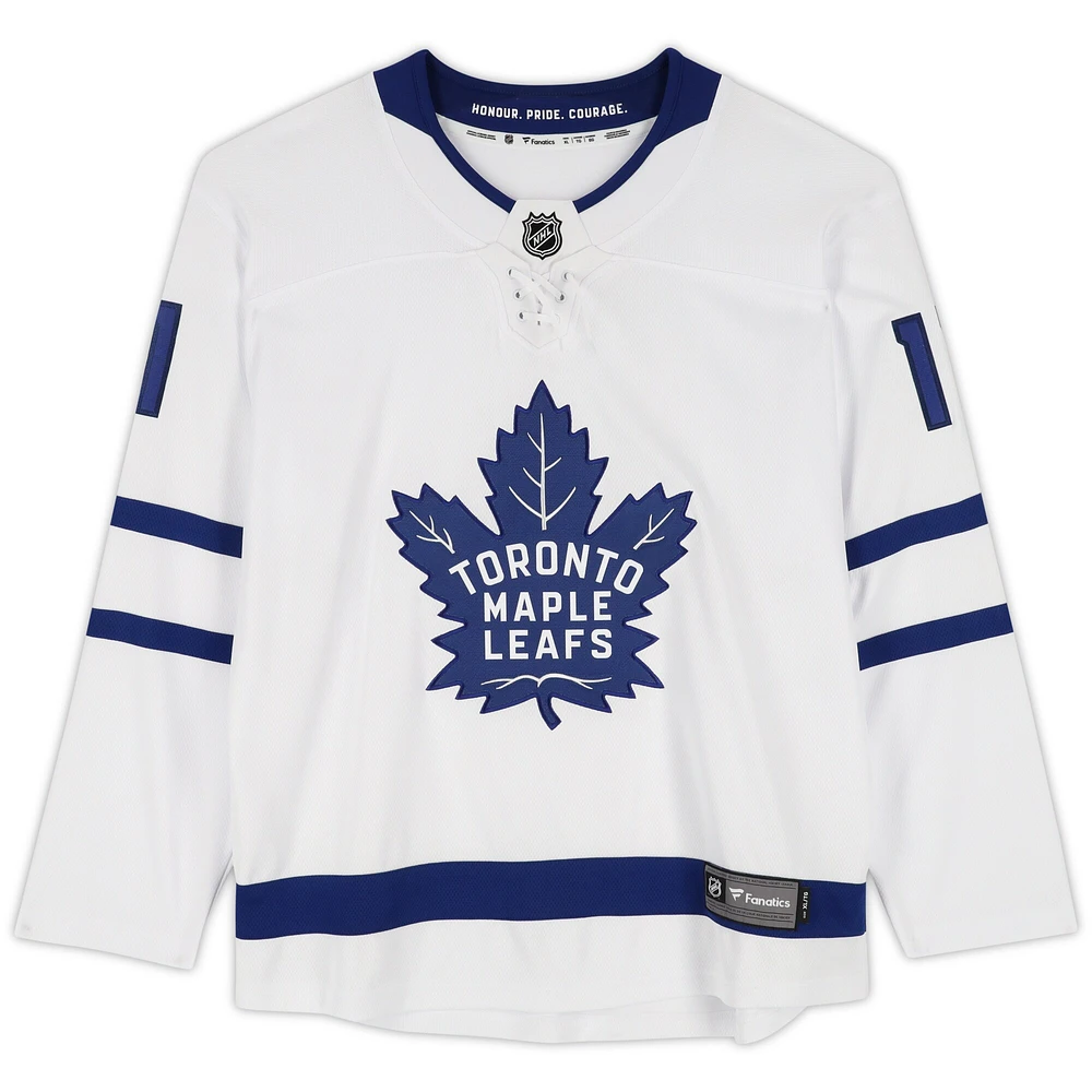 Max Domi Toronto Maple Leafs Autographed White Fanatics Breakaway Jersey