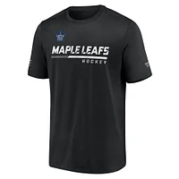 Men's Fanatics  Black Toronto Maple Leafs Alternate Logo T-Shirt