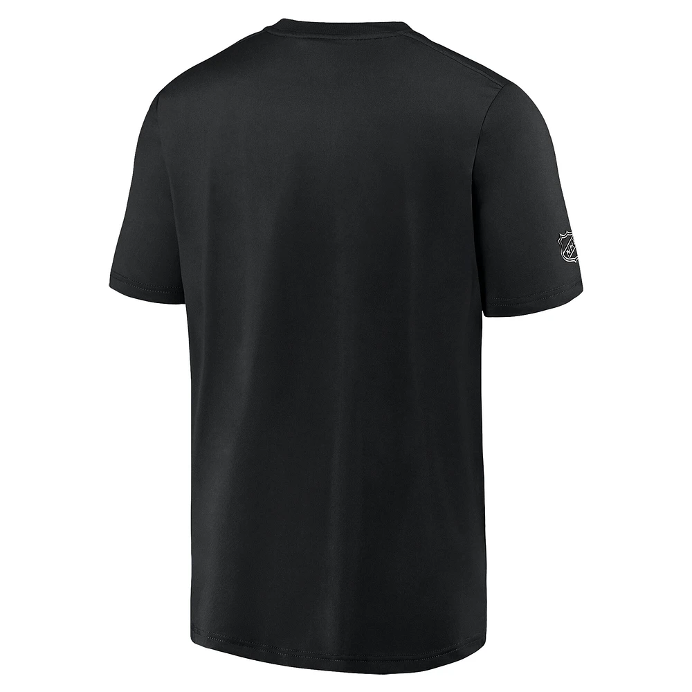 Men's Fanatics  Black Toronto Maple Leafs Alternate Logo T-Shirt