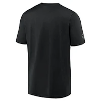 Men's Fanatics  Black Toronto Maple Leafs Alternate Logo T-Shirt