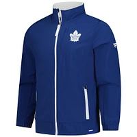 Men's Fanatics  Blue Toronto Maple Leafs Authentic Pro Full-Zip Coaches Jacket