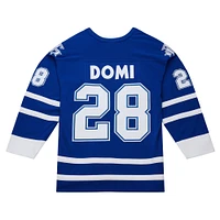 Men's Mitchell & Ness Tie Domi Royal Toronto Maple Leafs 2000/01 Throwback Powerplay Jersey