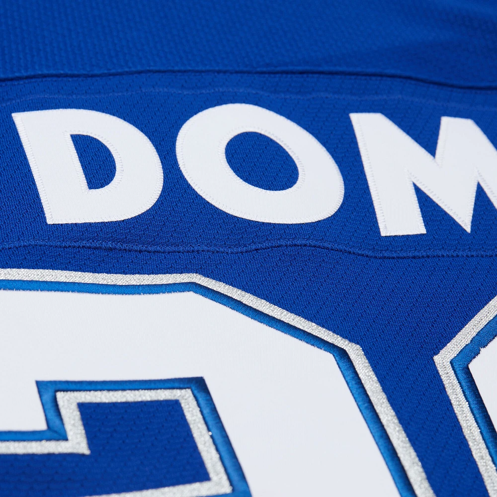 Men's Mitchell & Ness Tie Domi Royal Toronto Maple Leafs 2000/01 Throwback Powerplay Jersey