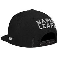 Men's Pro Standard  Cream Toronto Maple Leafs French Terry Snapback Hat