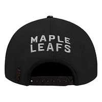 Men's Pro Standard  Cream Toronto Maple Leafs French Terry Snapback Hat