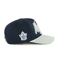 Men's '47 Navy/Gray Toronto Maple Leafs Dropshadow Rope Hitch Adjustable Hat