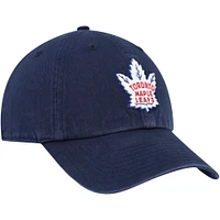 Men's '47 Navy Toronto Maple Leafs Clean Up Adjustable Hat