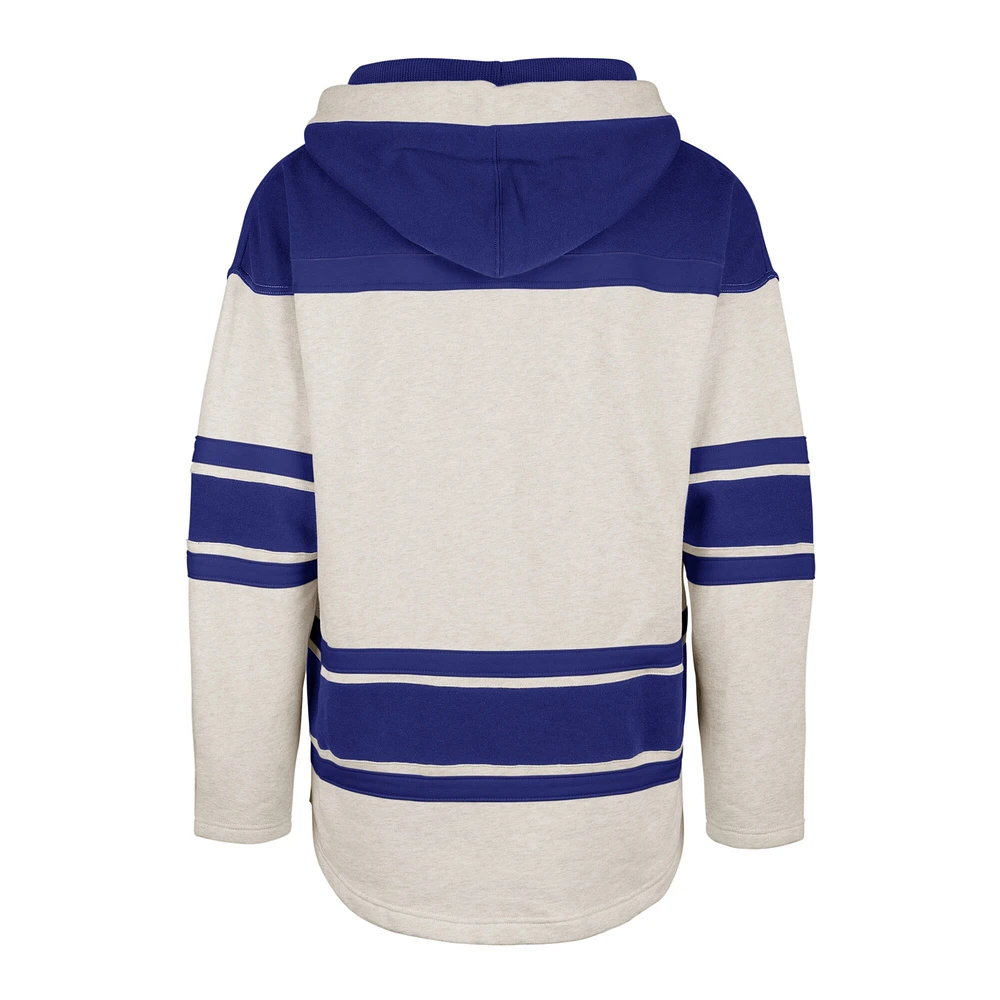 Chandail à capuchon lacets '47 Oatmeal Toronto Maple Leafs Rockaway pour hommes