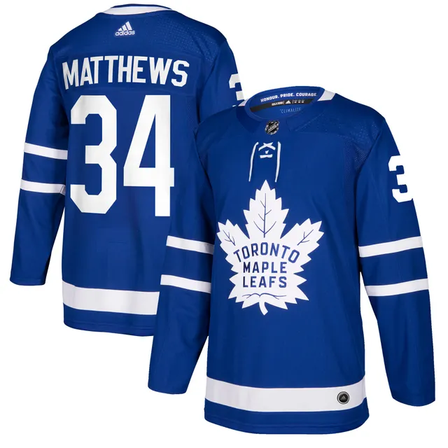 Fanatics Authentic Auston Matthews Toronto Maple Leafs Autographed Blue Alternate Captain Adidas Authentic Jersey