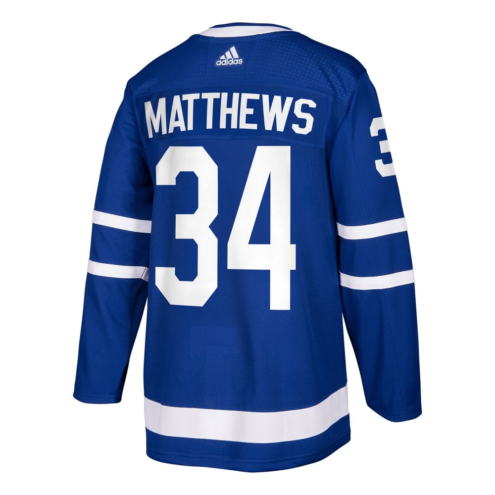 Men's adidas Auston Matthews Blue Toronto Maple Leafs Home Authentic Player - Jersey