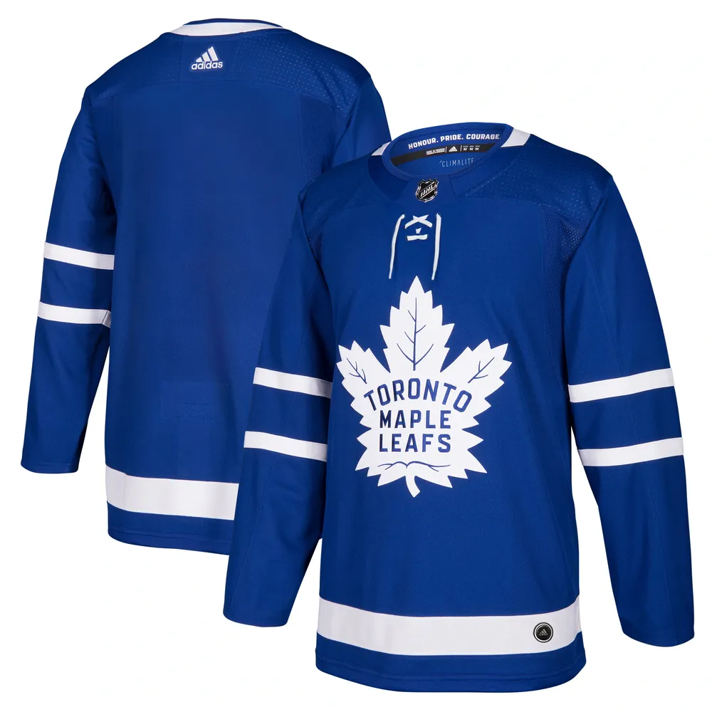 Toronto Maple Leafs Adidas Home Authentic Blank Jersey - Blue Nhl