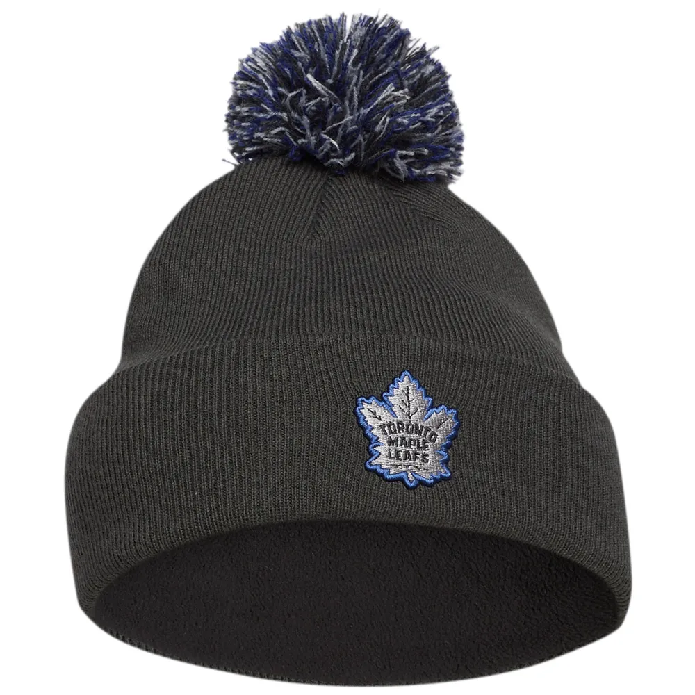 Toronto Maple Leafs Fanatics Branded Cuffed Knit Hat - Gray