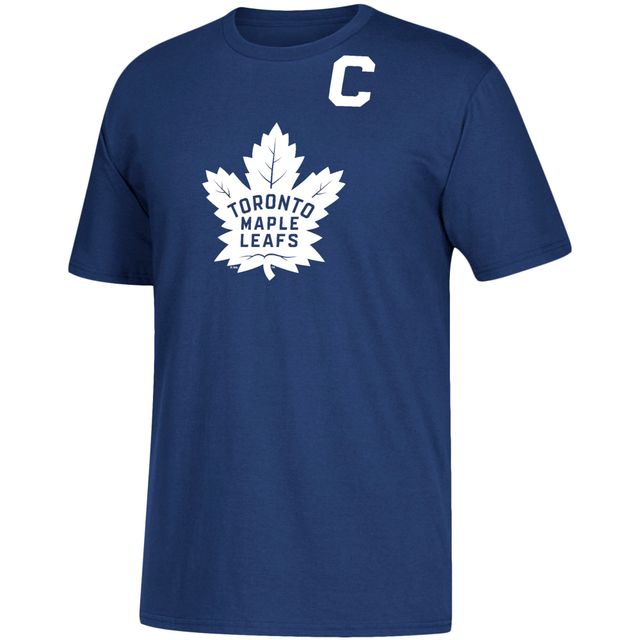 T-shirt John Tavares pour hommes, bleu, nom et numéro de l'équipe des Maple Leafs Toronto - adidas