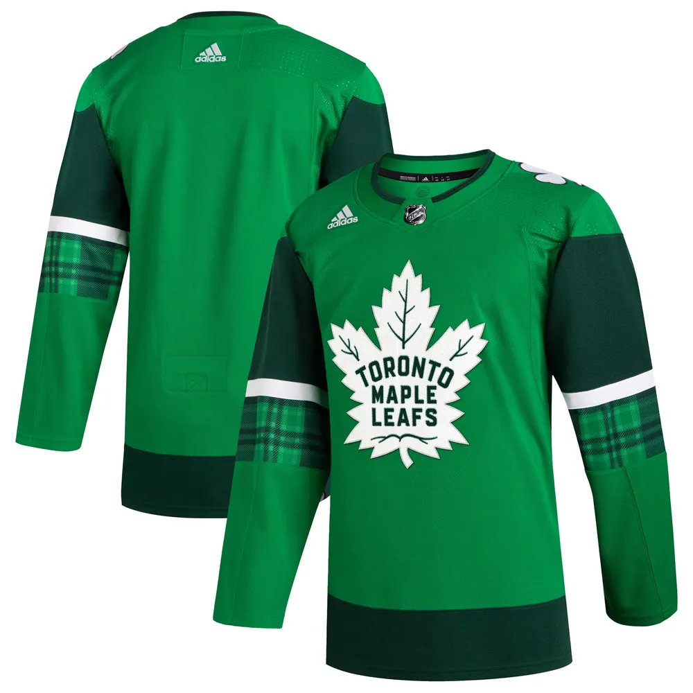 Men's Toronto Maple Leafs adidas Kelly Green 2023 St. Patrick's Day  Primegreen Authentic Jersey