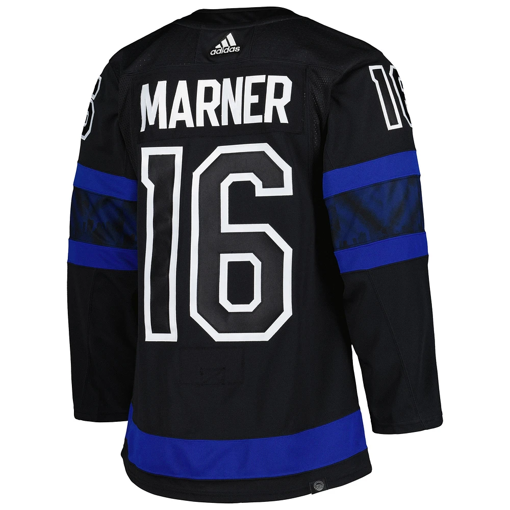 Maillot authentique Primegreen alternatif noir des Maple Leafs de Toronto Mitch Marner pour homme adidas