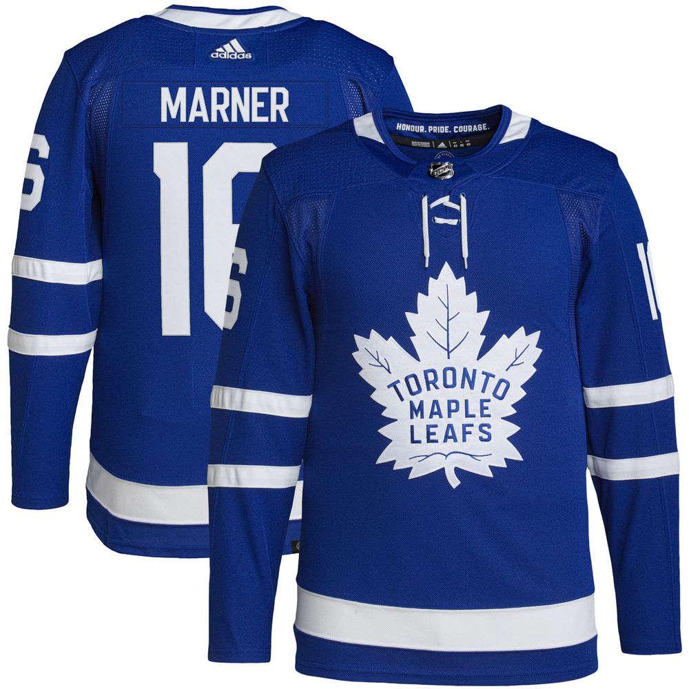  adidas Mitch Marner Toronto Maple Leafs NHL Authentic Pro Blue  Jersey : Sports & Outdoors
