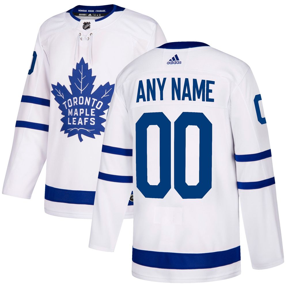 adidas Men's Custom Toronto Maple Leafs Authentic Pro Home Jersey