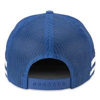 Casquette ajustable de camionneur à rayures HotFoot Stripes des Maple Leafs de Toronto, bleu American Needle pour hommes