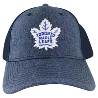 Men's American Needle Heather Navy Toronto Maple Leafs Flex Hat