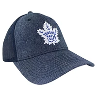 Men's American Needle Heather Navy Toronto Maple Leafs Flex Hat