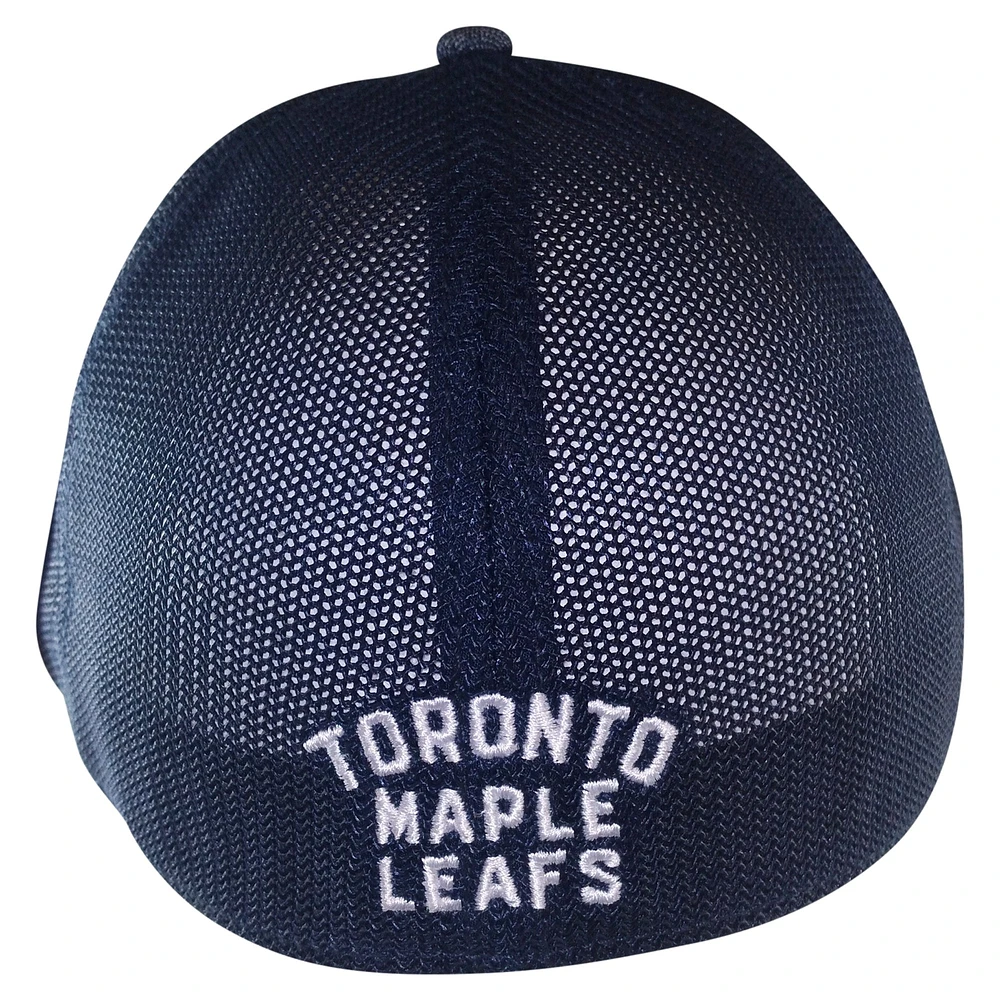 Men's American Needle Heather Navy Toronto Maple Leafs Flex Hat