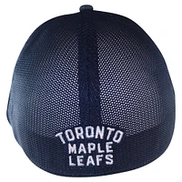 Men's American Needle Heather Navy Toronto Maple Leafs Flex Hat