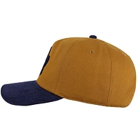 Casquette ajustable Burnett pour homme, couleur brun/bleu, des Maple Leafs de Toronto