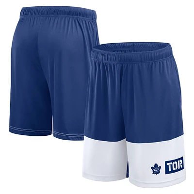 Short bleu pour homme des Maple Leafs de Toronto, le meilleur meilleurs