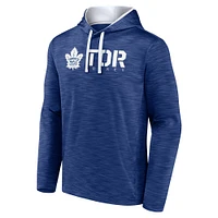 Men's  Blue Toronto Maple Leafs Head Start Pullover Hoodie