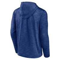 Men's  Blue Toronto Maple Leafs Head Start Pullover Hoodie