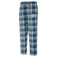 Men's Concepts Sport Blue/Gray Toronto Maple Leafs Region Flannel Sleep Pants