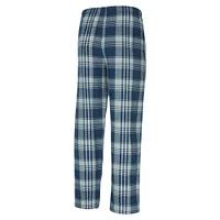 Men's Concepts Sport Blue/Gray Toronto Maple Leafs Region Flannel Sleep Pants