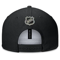 Men's Fanatics Black Toronto Maple Leafs Authentic Pro Alternate Jersey Snapback Hat