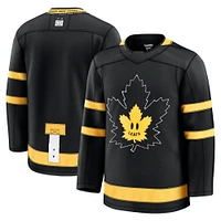 Men's Fanatics Black Toronto Maple Leafs x drew house Alternate Premium Custom Jersey