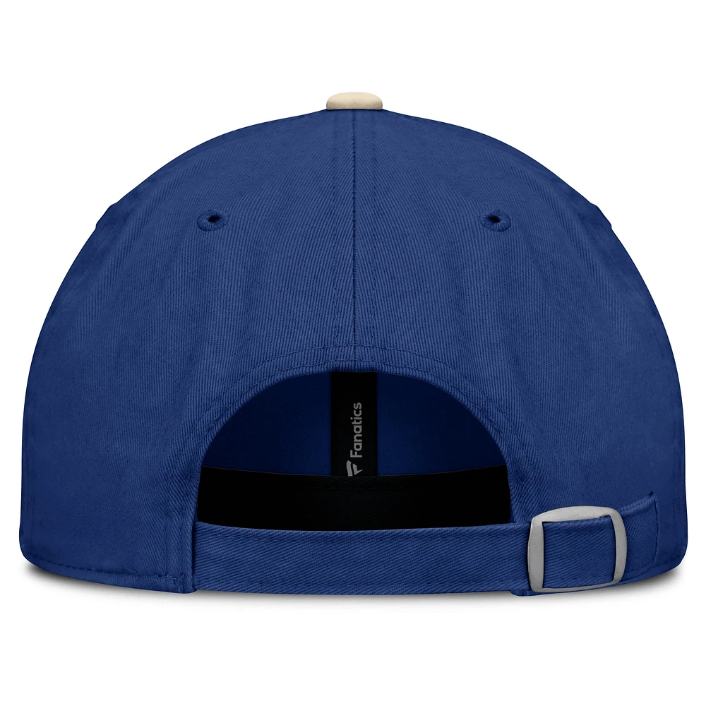 Casquette ajustable Fanatics bleu/kaki pour homme des Maple Leafs de Toronto Home Ice