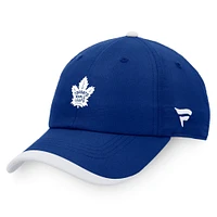 Fanatics pour hommes bleu/blanc Toronto Maple Leafs Repêchage 2022 de la LNH - Casquette réglable authentique Pro Rink Pinacle